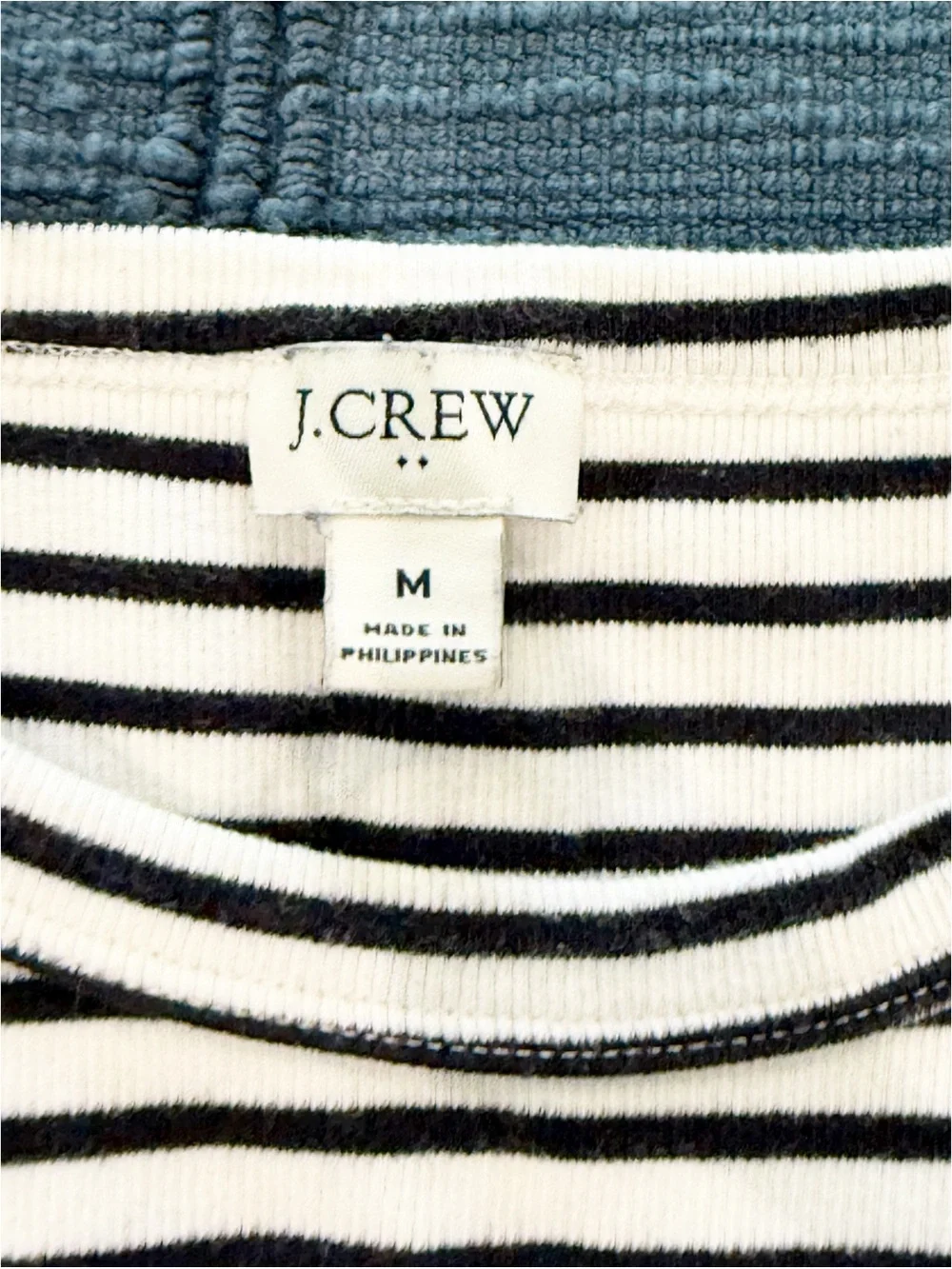 J. Crew Light Gray Ribbed Tank Top - Picture 3 of 5